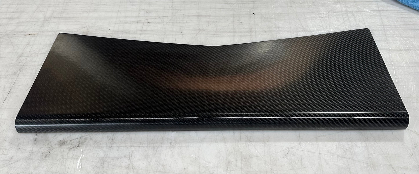 Carbon Fiber Sprint Car Sun Visor/Name Plate