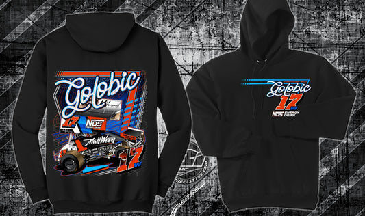 2025 "New School Throwback" Hoodie - Black