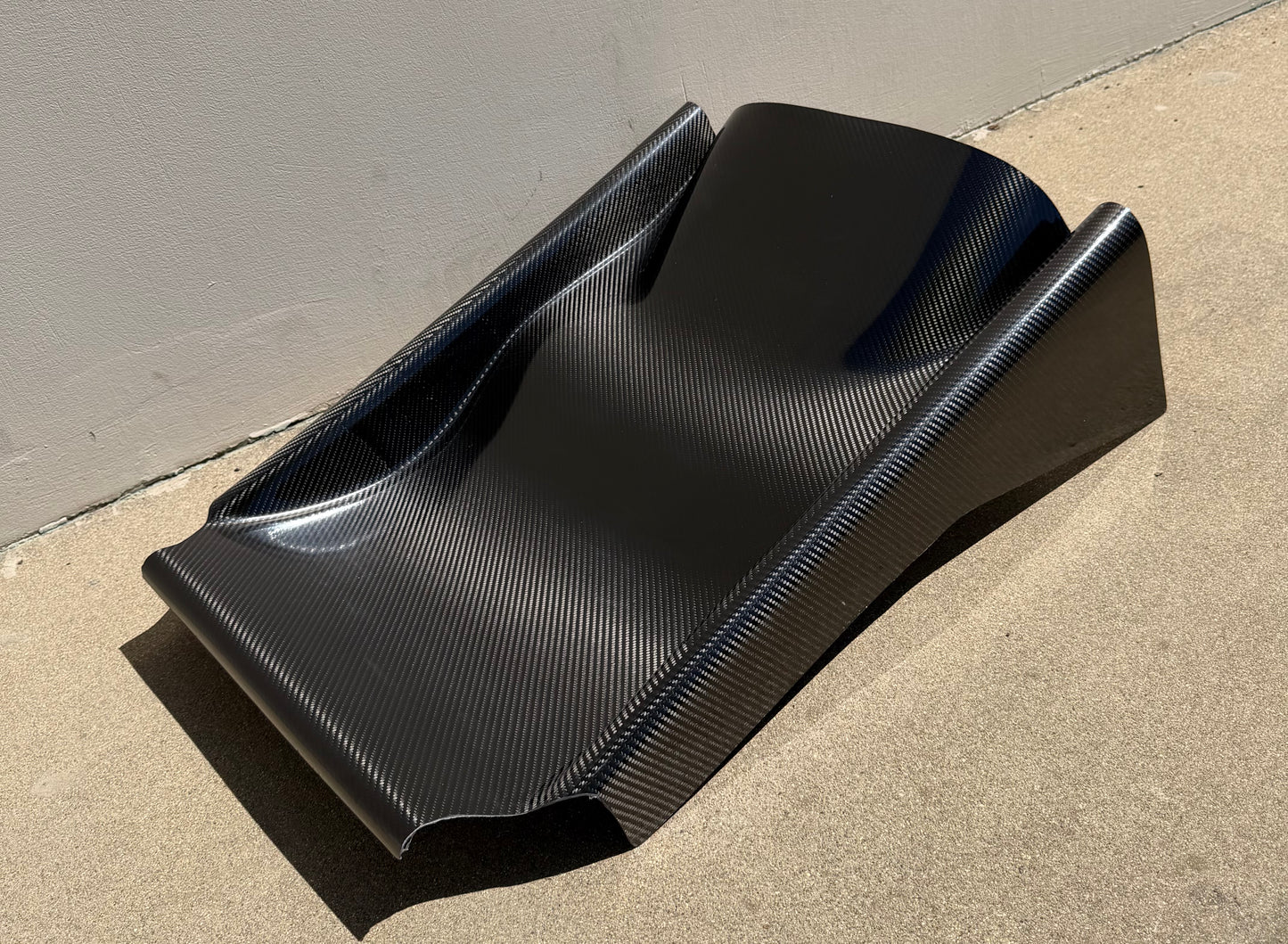 Carbon Fiber Sprint Car Nose - Over Rail Style