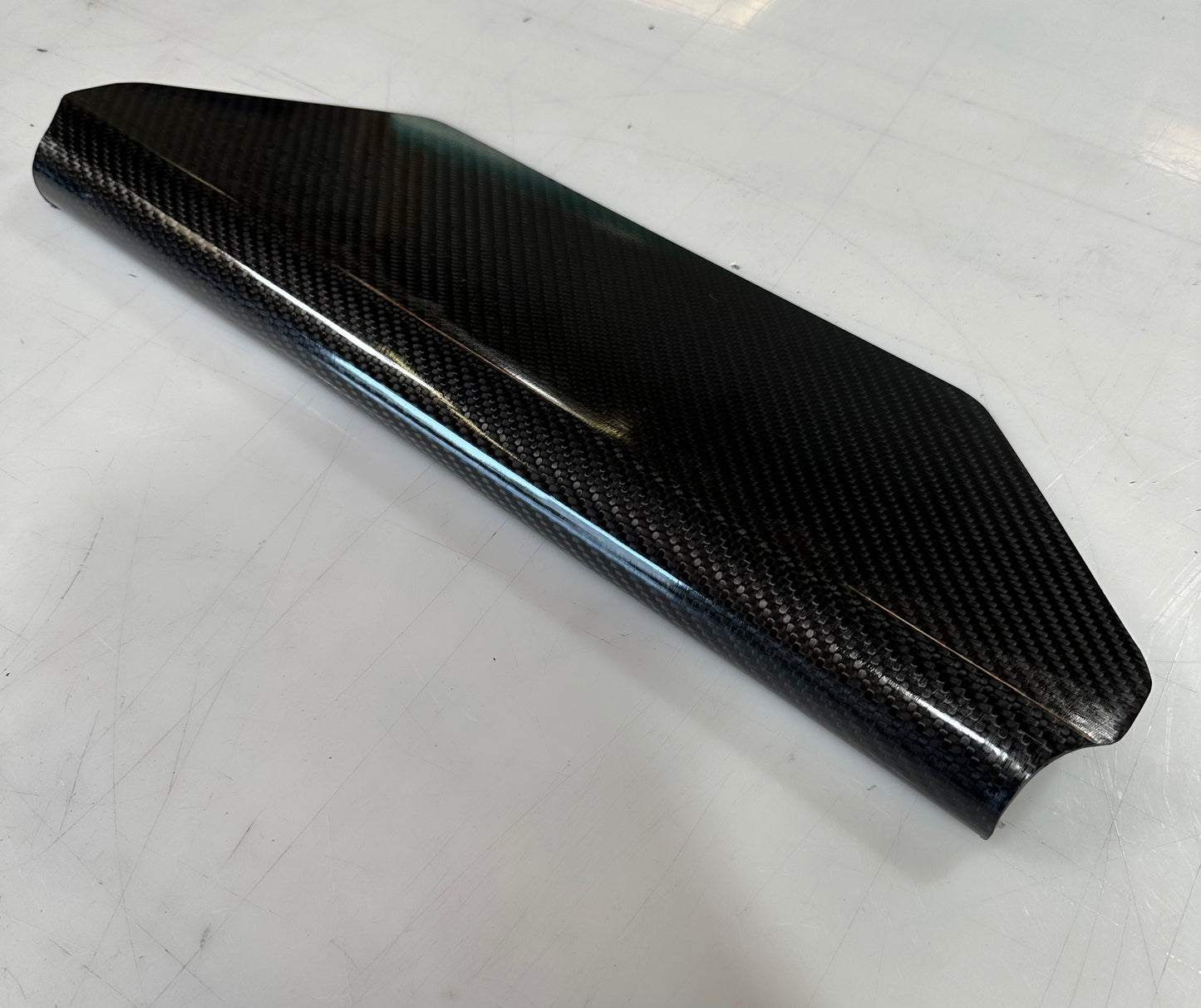 Carbon Fiber Hood Nose Protector - Extended