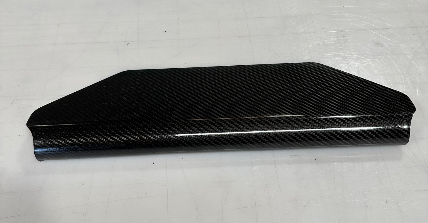 Carbon Fiber Hood Nose Protector - Extended