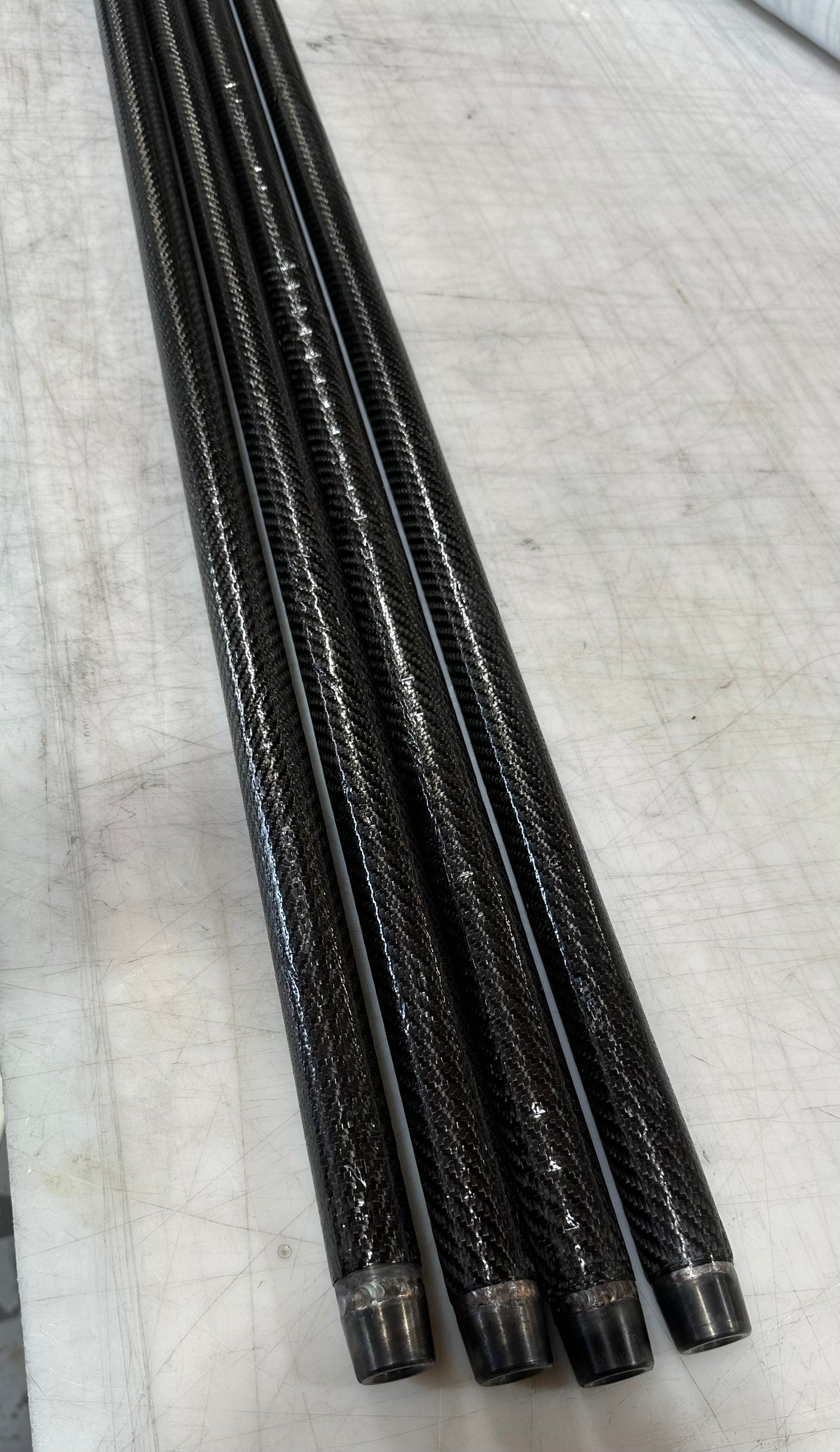 Carbon Fiber Drag Link/Tie Rod Roll Wrapping