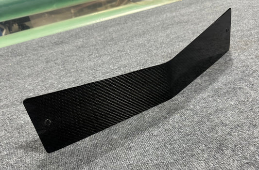 Carbon Fiber Sprint Car Sun Visor - Bent