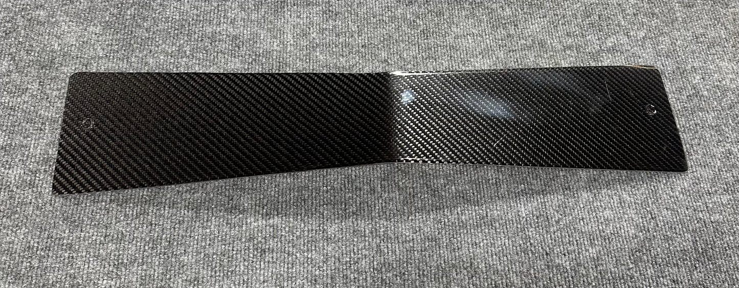 Carbon Fiber Sprint Car Sun Visor - Bent