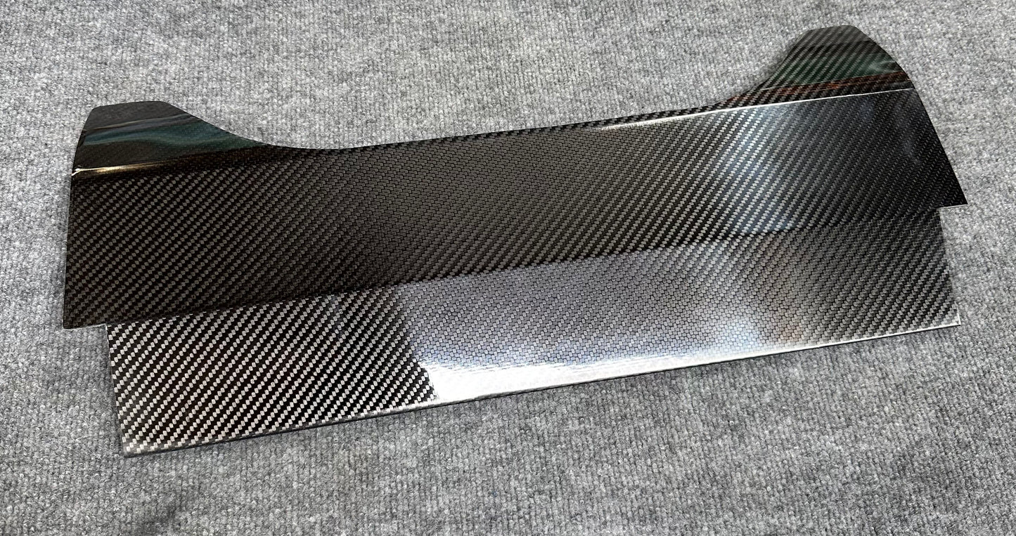 Carbon Fiber Midget Sun Visor/Name Plate