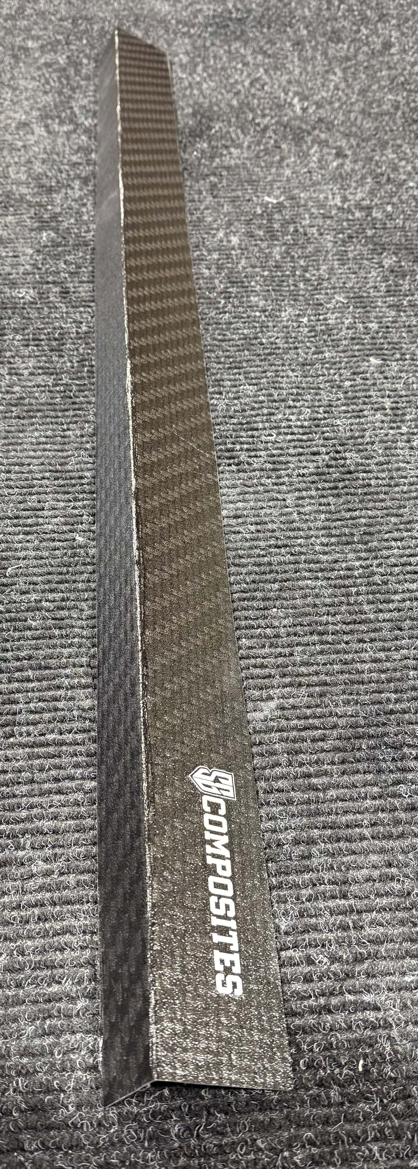Outlaw Kart Carbon Fiber Wicker Bill 1.5" and 2"