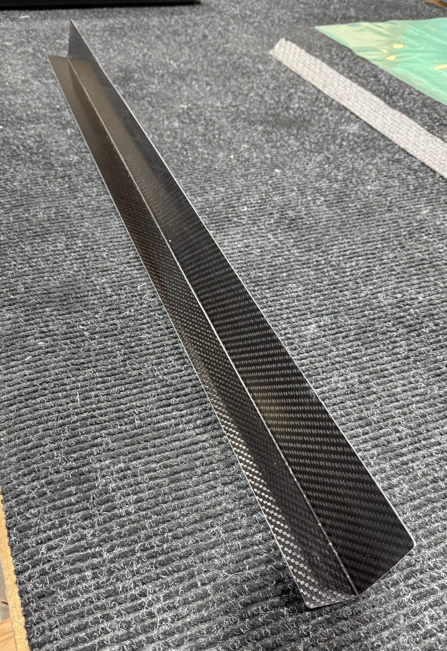 Outlaw Kart Carbon Fiber Wicker Bill 1.5" and 2"