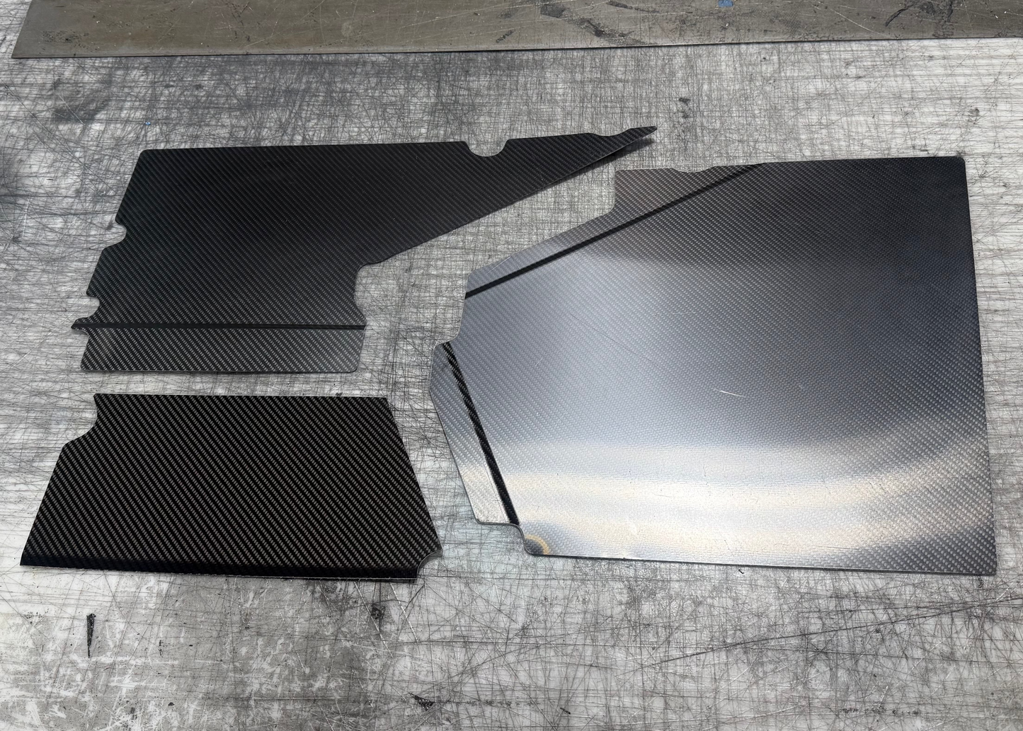 Sprint Car Lower Panels/Kick Panels - XXX Cockpit Left Side - 3 Piece