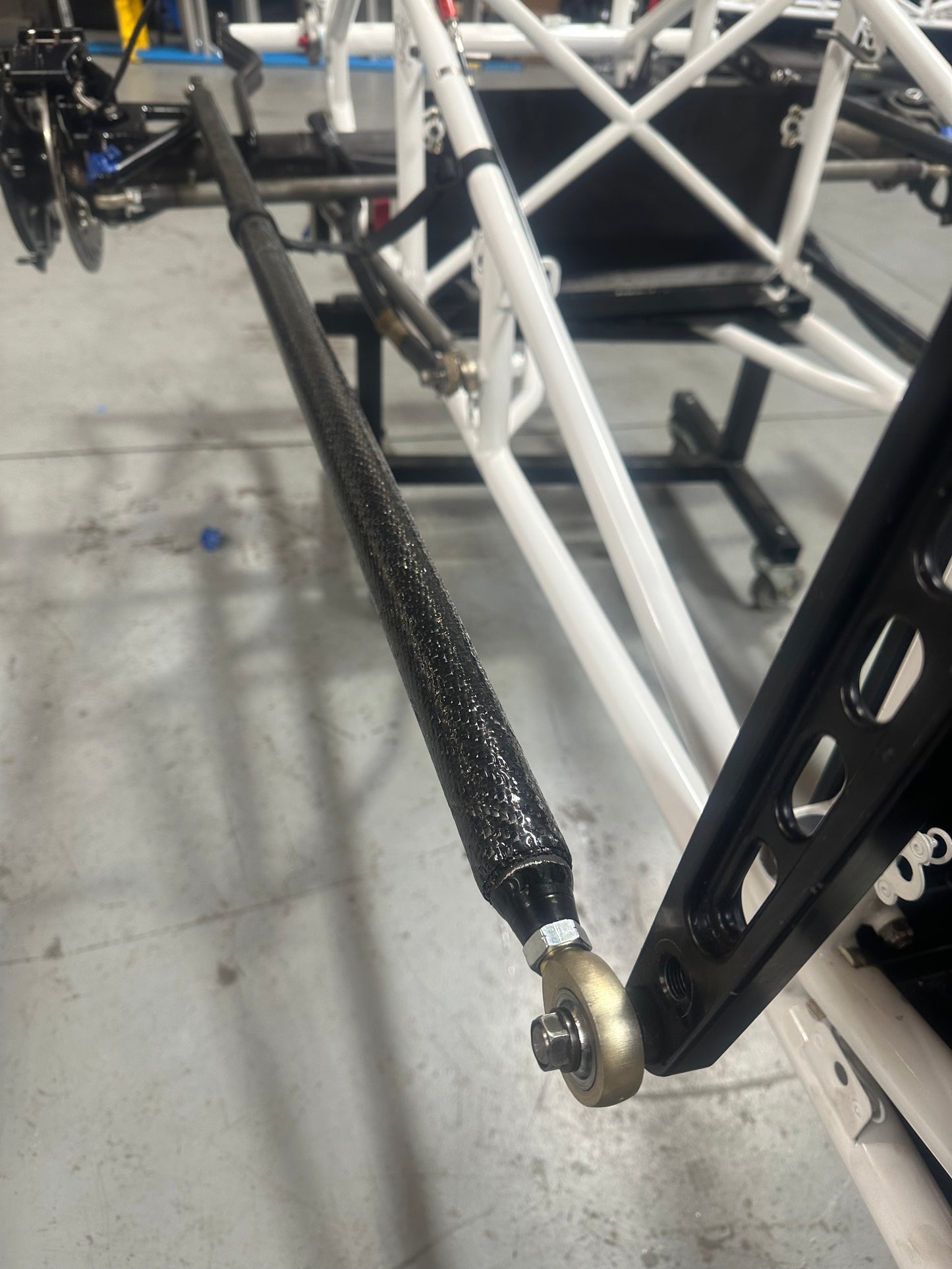 Carbon Fiber Drag Link/Tie Rod Roll Wrapping