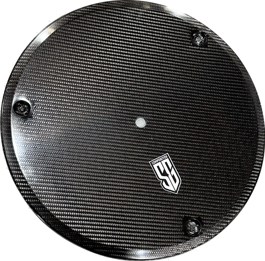15" TJ Forged Carbon Fiber Sprint Car Wheel Cover