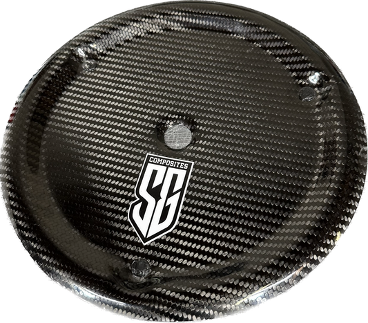 10" Carbon Fiber Mud Cover for 600cc Micros/Mini Sprints