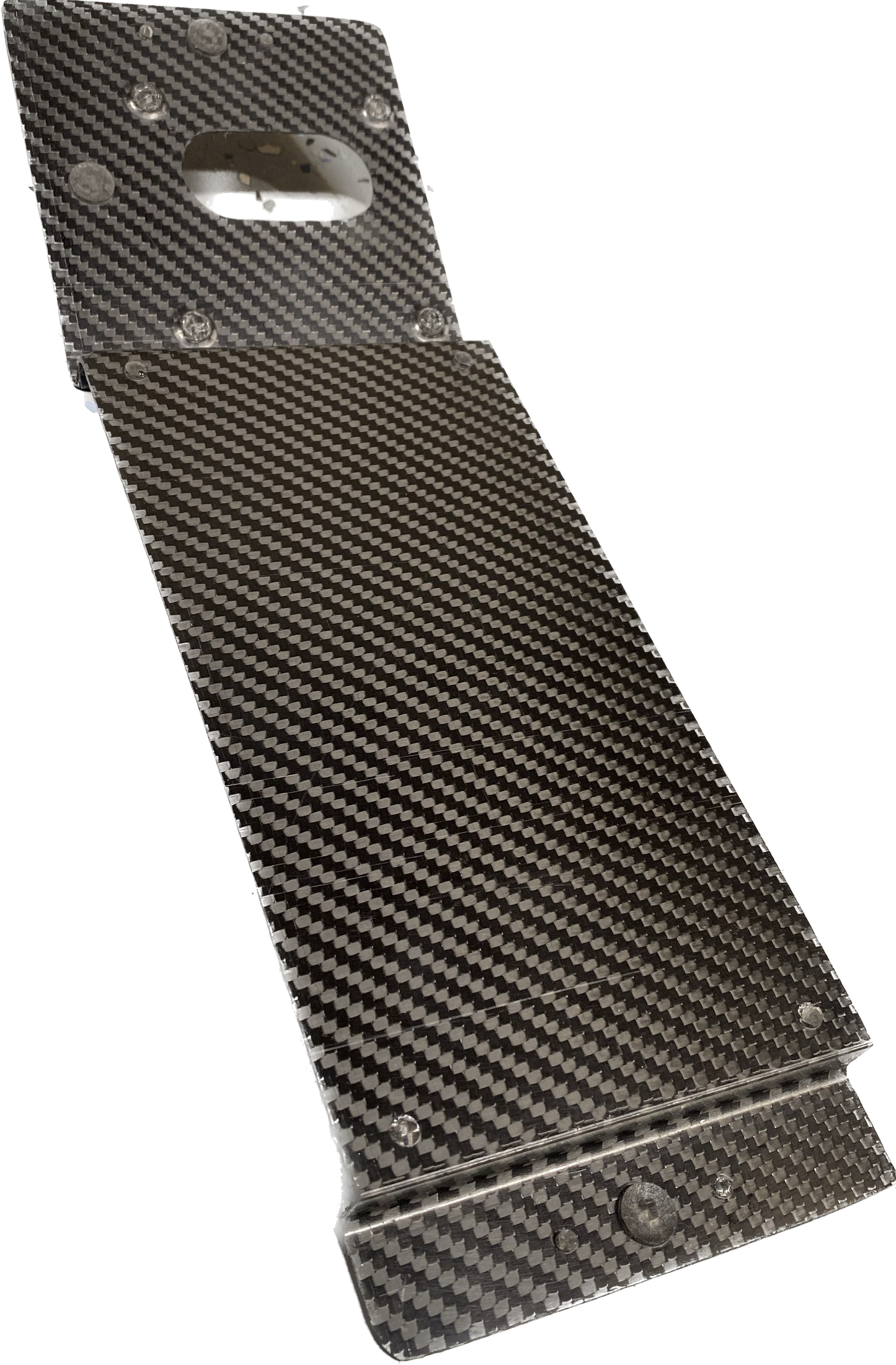 Carbon Fiber Sprint Car MSD Ignition Panel - Flat or Bent