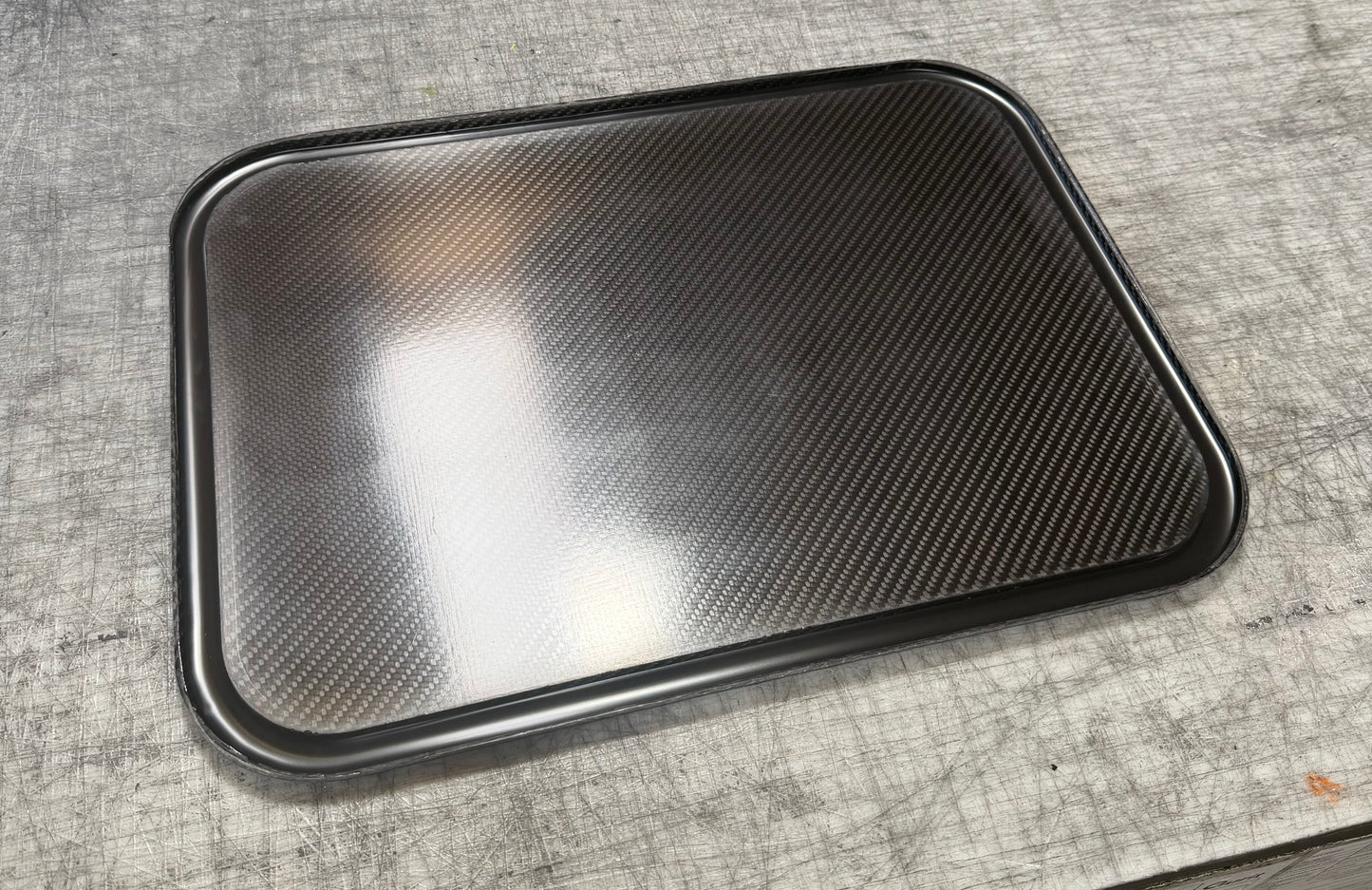 Carbon Fiber Sprint Car Air Filter Base Plate for K&N or Walker Filters