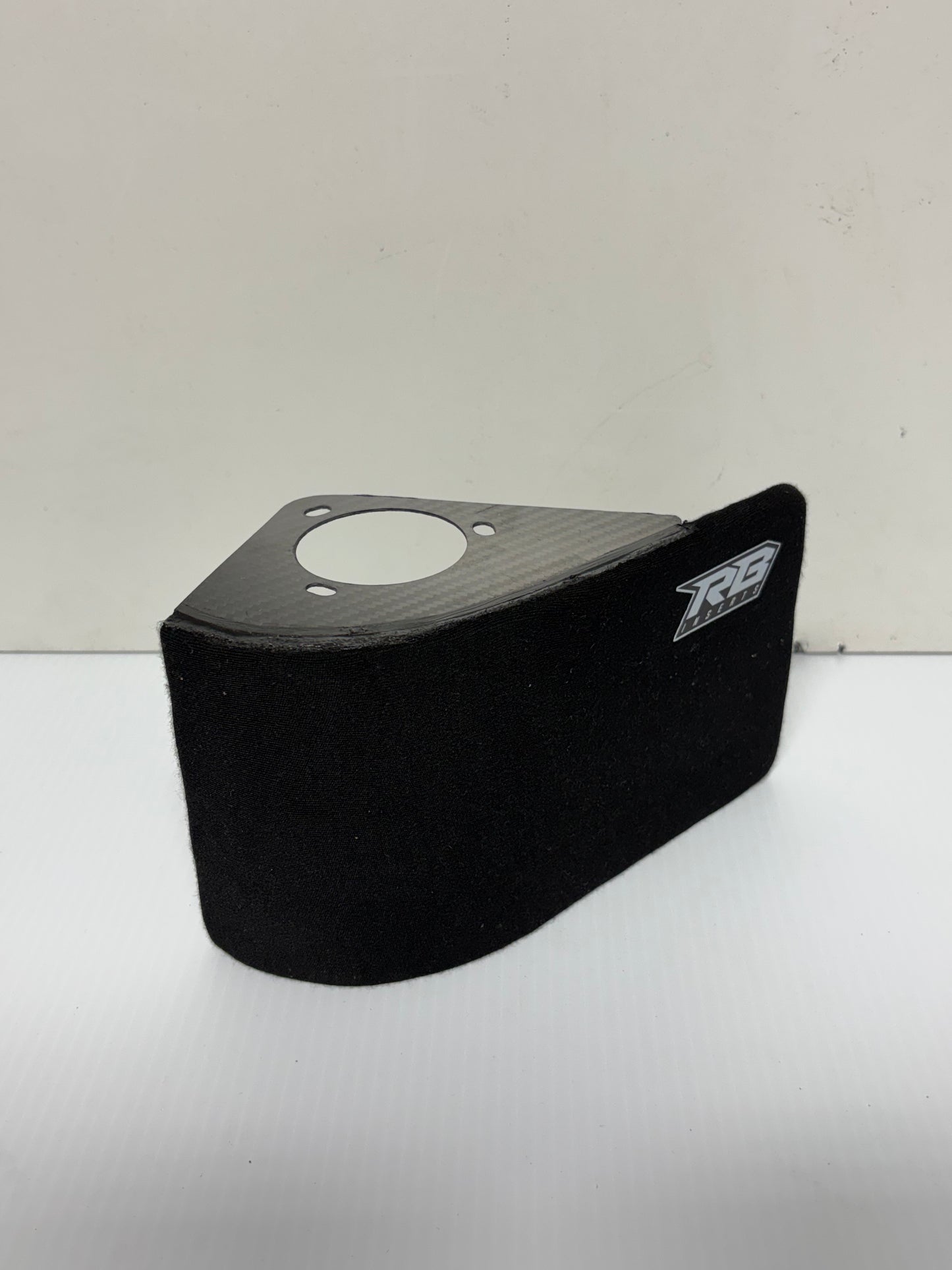 Carbon Fiber Knee Guard for 600cc Micro Sprints With RBI Padding