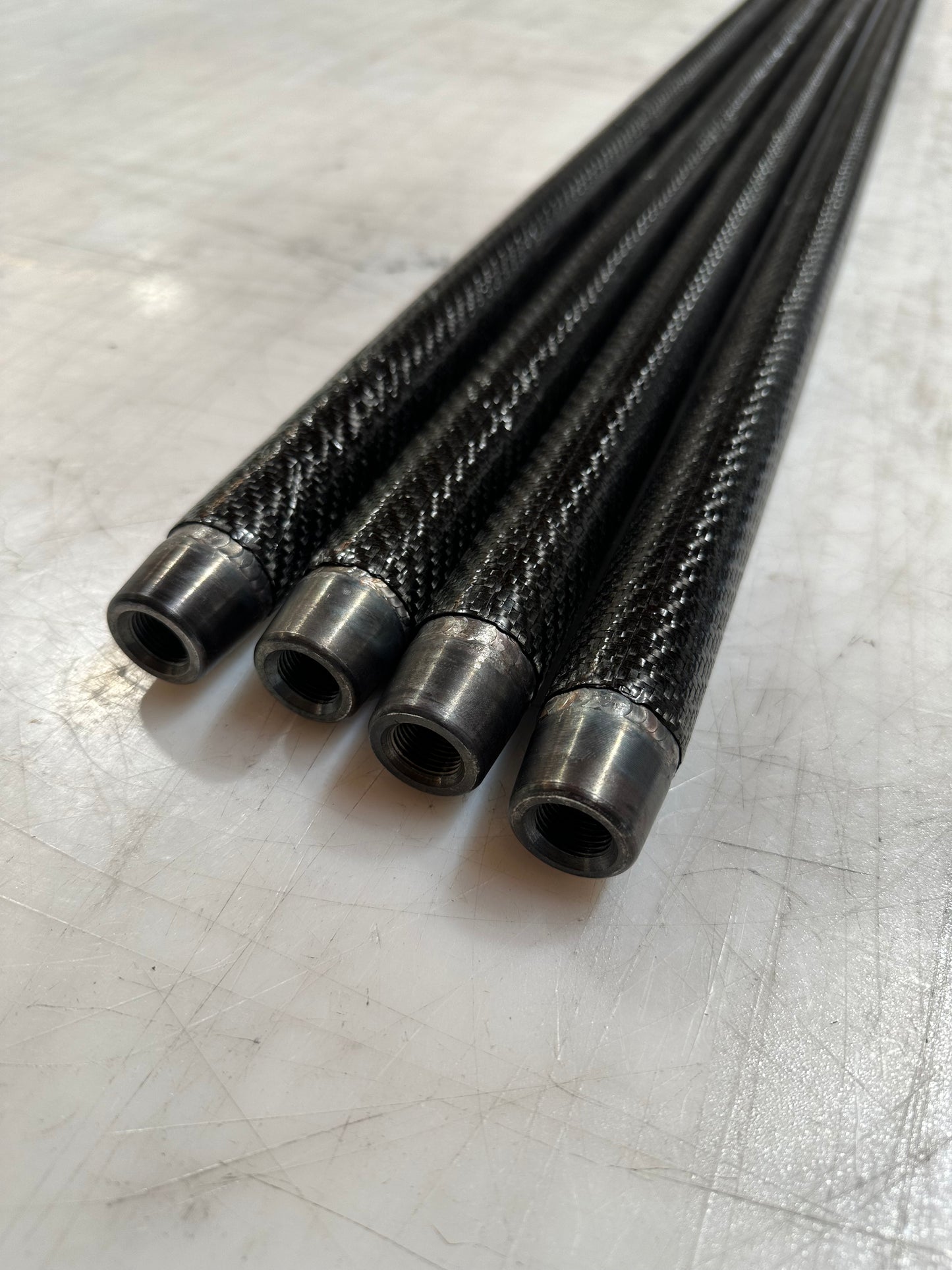 Carbon Fiber Drag Link/Tie Rod Roll Wrapping