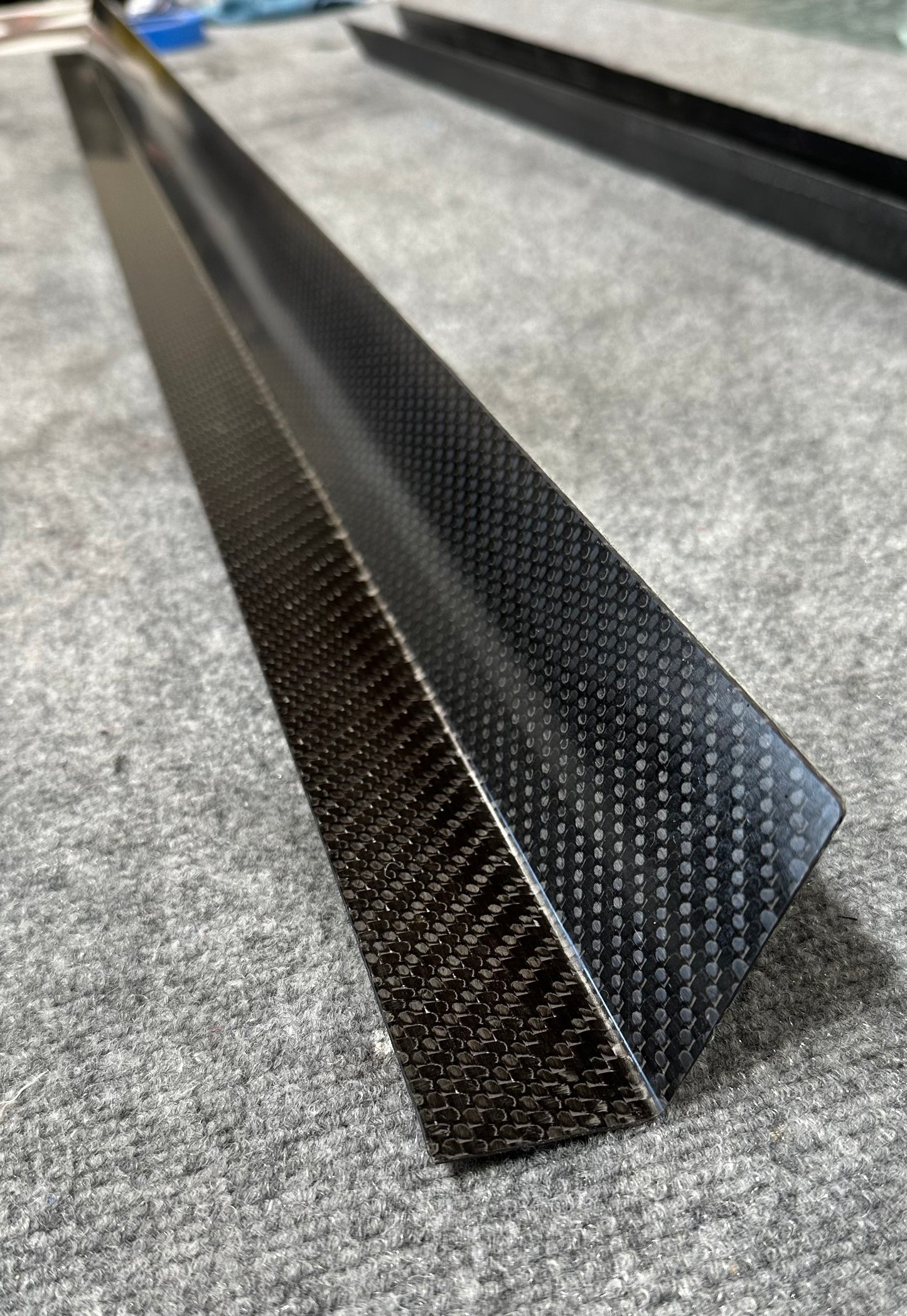 Carbon Fiber Sprint Car Wickers - Nose Wing - HRP Style