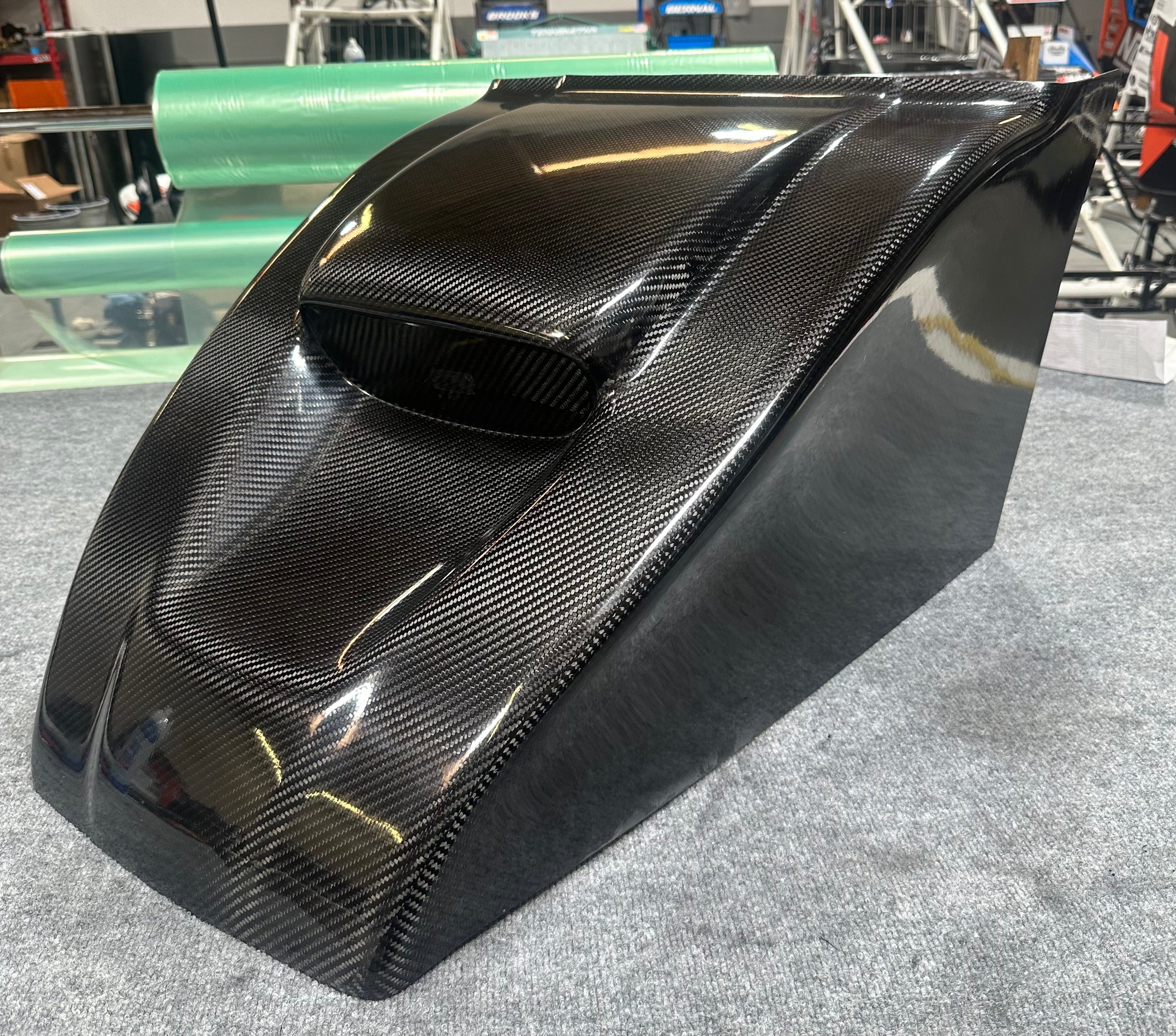 Carbon Fiber Outlaw Kart Hood - Enforcer – Shane Golobic Racing