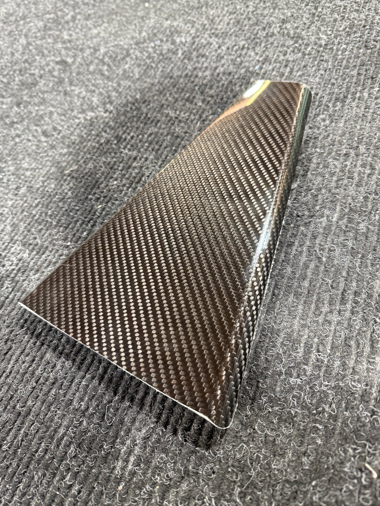 Carbon Fiber Jacob's Ladder Cover - Rolled/Rounded Edges