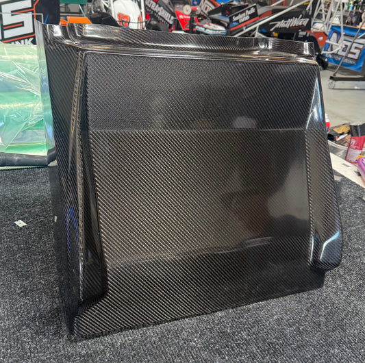 Carbon Fiber Sprint Car Dash - Inpulse Style