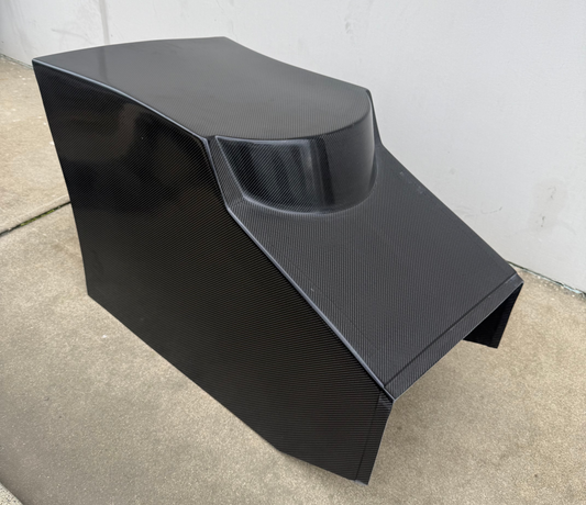 Carbon Fiber Sprint Car Hood - 717 Style