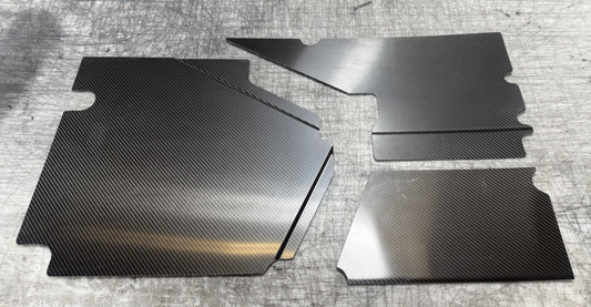 Sprint Car Lower Panels/Kick Panels - XXX Cockpit Right Side - 3 Piece