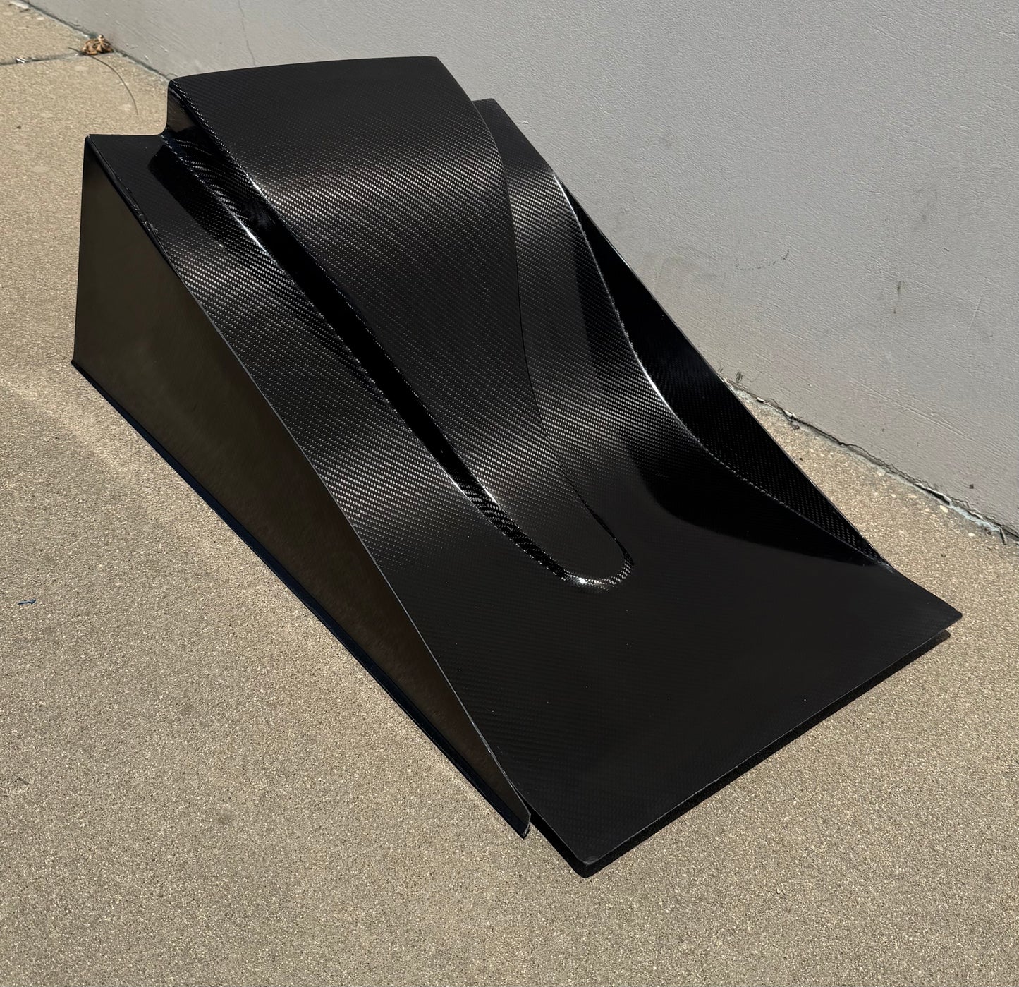Carbon Fiber Sprint Car Nose - Outlaw/TSR Style Dished