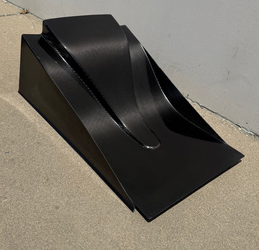 Carbon Fiber Sprint Car Nose - Outlaw/TSR Style Dished