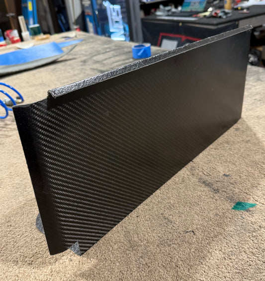 Sprint Car Radiator Scoop/Air Dam Flat Universal